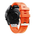 Miniatyrbild 1 av 5: För Garmin Fenix ​​5s Plus 20 mm roséguldspänne i watch Orange
