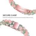 Pikkukuva 3 / 5: Fitbit Inspire 2 / Inspire Oval Resin watch Pink Green Flower