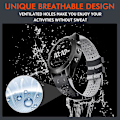 Miniatyrbilde 3 av 5: Reservedelerem for Garmin Fenix 5 5Plus 6 6Pro 7, 22mm silikon smartklokkehåndledd Red