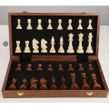 Miniatyrbild 1 av 5: Set 45cm Stort hopfällbart schackbrädspel 2 extra damer