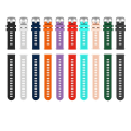 Miniatyrbild 5 av 5: För Garmin Forerunner 55 20mm Silicone Twill Watch Band Grey