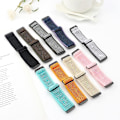 Miniatyrbilde 5 av 5: For Fitbit Versa 4 / Sense 2 Universal Wave Nylon Watch Band Black