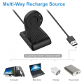 Miniatyrbillede 4 af 5: Opladningsdock til Ticwatch E3 Smart Watch Opladerkabel USB-opladningsdatabase
