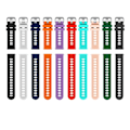 Pikkukuva 5 / 5: Garminmove 3 20 mm:n silikoni-twill- watch White