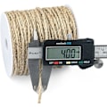Miniatyrbillede 2 af 5: 4MM Jute Reb, 45 meter Stærk og Kraftig Jute Snor, Brun Dekoration Hamp