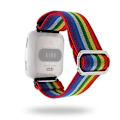 Pikkukuva 1 / 5: Fitbit Versa watch Punottu jacquard-säädettävä watch nylon V2-3