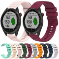 Pikkukuva 3 / 5: Garmin Approach S40 20 mm aaltoileva pistekuvio yksivärinen watch White