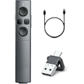 Miniatyrbild 1 av 5: Presenter 2-i-1 USB Type C Presentationsklicker, Trådlös Presenterfjärrkontroll