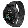 Miniatyrbillede 1 af 5: Til Garmin Fenix ​​5x Milan metal urbånd i rustfrit stål Black