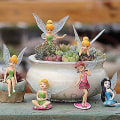 Miniatyrbillede 2 af 5: 12 stk mini fe figurer tilbehør, potte bøjle dekorationer