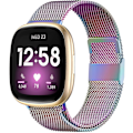 Miniatyrbild 1 av 5: Magnetiska band kompatibla med Fitbit Versa 3 och Sense Smartwatch- Multi Color Colorful Large