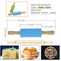Miniatyrbild 5 av 5: 2 st silikonkavel, degkavel, non-stick yta Solid wood handle