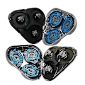 Miniatyrbillede 4 af 4: Barberhoved til Philips S5000 S5370 S5571 S5420 S5140 S5078 xc