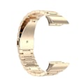 Miniatyrbild 4 av 5: För Garmin Forerunner 35 / 30 Universal Three Beads Rostless Steel Watch Band Champagne Gold