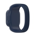 Miniatyrbilde 2 av 5: For Garmin Vivofit Jr3 No Buckle Silicone Pure Color Watch Band Dark Blue