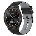 Miniatyrbild 1 av 5: För Garminmove 3 20 mm rutigt tvåfärgat watch Black-Grey