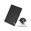 Miniatyrbillede 3 af 3: Etui til Lenovo Tab M10 Plus 10.6 125fu 2022 Tre Foldbar Dvale Anti Fald (gen 3) (sort)