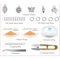 Miniatyrbilde 5 av 5: Glass frø perler for armbånd å lage beading smykker gjør kit