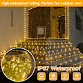 Miniatyrbilde 4 av 5: Julelys 800LED 80 meter Plug-in, IP67 Vanntett Grønn Ledning Utendørs Trelys med Fjernkontroll, 8 Moduser og Timere Juletrelys for