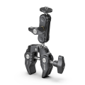 Pikkukuva 1 / 5: Super Clamp Camera Clamp Mount Monitor 360∼ Ballhead Magic Arm Double Ball Head Adapteri