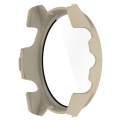 Miniatyrbild 3 av 5: Huamade For Garmin Forerunner 265 Smart Watch Pc case med skärmskydd i härdat glas Ivory White