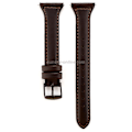 Miniatyrbillede 4 af 4: Til Fitbit Versa Crazy Horse Texture ægte læderurrem Coffee