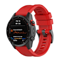 Miniatyrbilde 3 av 5: 22mm Hurtigutløselig Silikonrem for Garmin Fenix 7X Red