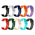 Miniatyrbillede 4 af 5: Til Garmin Garminmove Style 20 mm Silikone Twill urbånd Red