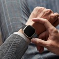Miniatyrbillede 4 af 5: Magnetiske bånd, der er kompatible med Fitbit Versa 3 og Sense Smartwatch - Multi Color Black Small