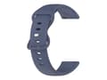 Miniatyrbillede 1 af 4: Rem til Garmin Forerunner 158 20Mm Rock Cyan Solid Color Silikonurrem
