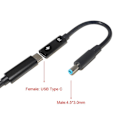 Pikkukuva 3 / 3: Pd-induktiolatauskaapeli kannettavaan Ultrabook-DC-virtalähteeseen, urosvirtalatauskaapeli 4.5x3.0mm