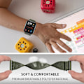 Miniatyrbild 4 av 5: 20mm/22mm band för Amazfit Gts 4//2/2e/3/gts2 Mini/gtr 4/3/ pro/gtr2/47mm/stratos Nylon Elastiskt watch Amazfit bipsband Bohemia color 22mm