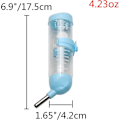 Miniatyrbilde 3 av 5: 3 i 1 Hamster Hengevannsflaske Kjæledyr Automatisk Dispenser Med Base For Dverghamster Mus Rotte Pinnsvin blue 80ML
