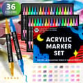 Akryylimaalitussit DIY piirustustussi 36 väriä