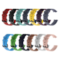 Miniatyrbild 4 av 5: Diamond Pattern Silikon Watch Band For Fitbit Charge 3 Small Size190*18mm Coffee