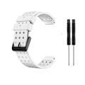 Miniatyrbillede 1 af 4: Rem til Garmin Approach S20 Monokrom Ur - Til Garmin Approach S20 Silikone Erstatning Fashion Håndled Til Garmin white