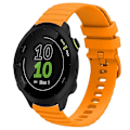 Miniatyrbild 1 av 5: För Garmin Forerunner 55 20 mm vågigt prickmönster i enfärgad watch Yellow