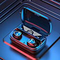 Miniatyrbillede 1 af 5: Sande Bluetooth Høretelefoner M20 TWS Smart Touch Vandafvisende LED Display med Mikrofon