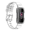 Pikkukuva 2 / 5: Fitbit Luxe läpinäkyvälle silikonille integroitu watch Transparent