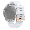 Pikkukuva 1 / 4: Garmin Fenix ​​6s Pro 20 mm:n ruusukultasolki watch White