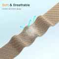 Pikkukuva 2 / 5: Magneettinauhat, jotka ovat yhteensopivat Fitbit Versa 3:n ja Sense-älykellon kanssa - Multi Color Royal Gold Small