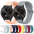 Miniatyrbillede 3 af 5: Til Garminmove 3 20 mm ensfarvet blød silikone urrem White