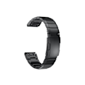 Miniatyrbillede 2 af 4: Rem til Garmin Tactix 7 26Mm Sort Skildpaddeskal Rustfrit Stål Urrem