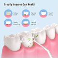 Miniatyrbilde 4 av 5: Oral IrrigatorWater Jet Floss 4 Jet Tip 220Ml 3 Modes Pink