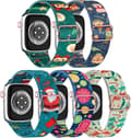 Elastisk Solo Loop-reim kompatibel med Apple Watch-remmer 12 38mm/40mm/41mm
