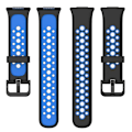 Miniatyrbillede 5 af 5: Dual Color Watch Silicone Rem til Huawei Watch Fit 2/Watch Fit 2 Active Style F