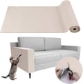 Möbelskydd, självhäftande, skärbar klösbräda för kattklösstolpe, soffa (vit/40X200cm)