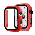Miniatyrbild 1 av 5: Glas+ cover För Apple Watch Case 44 mm 40 mm Iwatch 42 mm 38 mm Skärmskydd + stötfångare Tillbehör för Applewatch Series 5 4 3 Se 6 red 40mm series 654 SE
