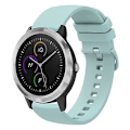 Miniatyrbild 1 av 5: För Garmin Vivoactive 3 20mm Solid Color Soft Silicone Watch Band Sapphire Green