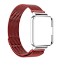 Pikkukuva 1 / 5: Metallista valmistettu ranneke kellokehyksellä Xiaomi Redmi Watch 2 Lite -älykelloon Red